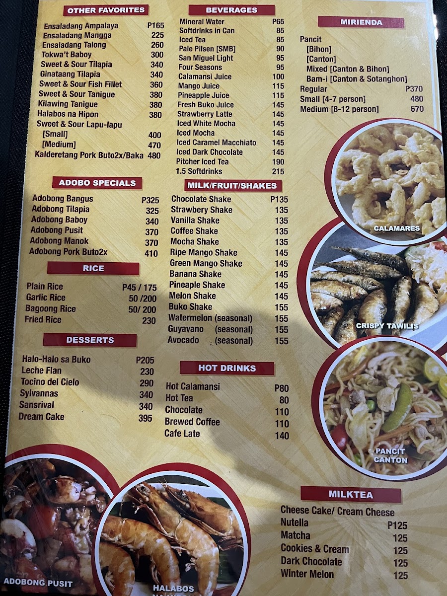 Bulalo Point Turo-Turo Grill Photo Menu 7