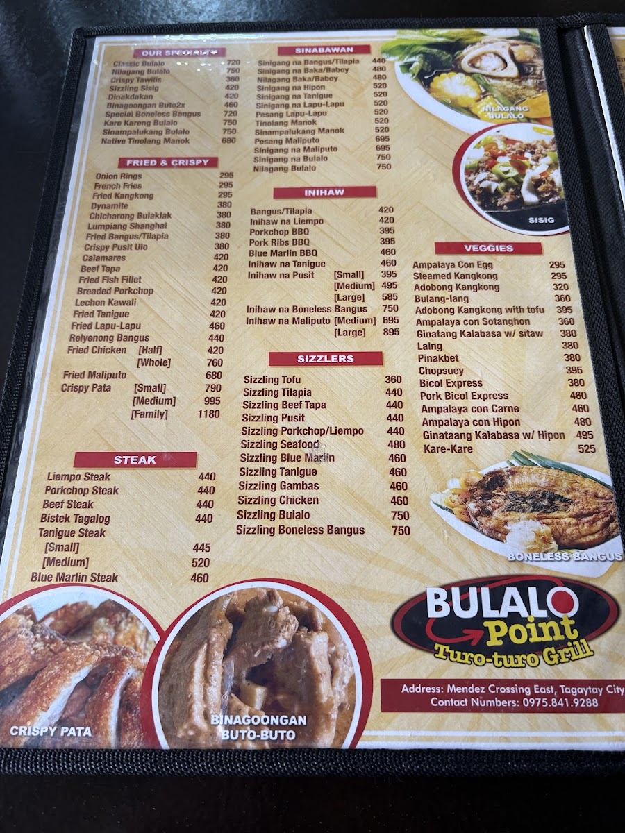 Bulalo Point Turo-Turo Grill Photo Menu 8