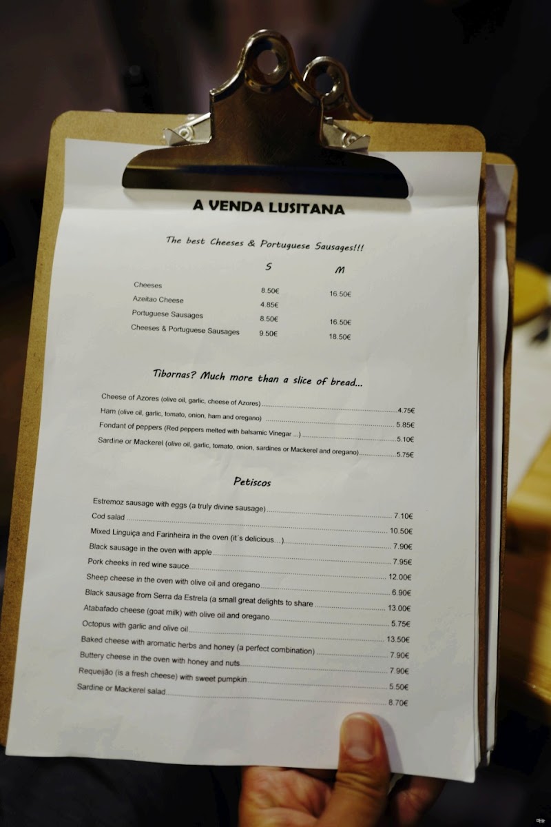 A Venda Lusitana Photo Menu 6