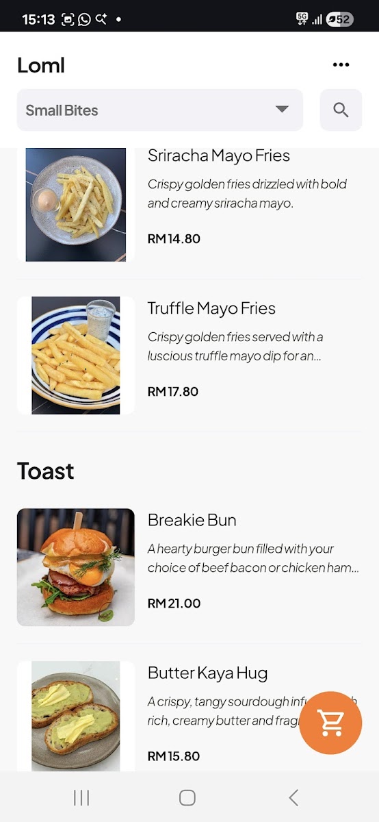 Loml Cafe Photo Menu 10