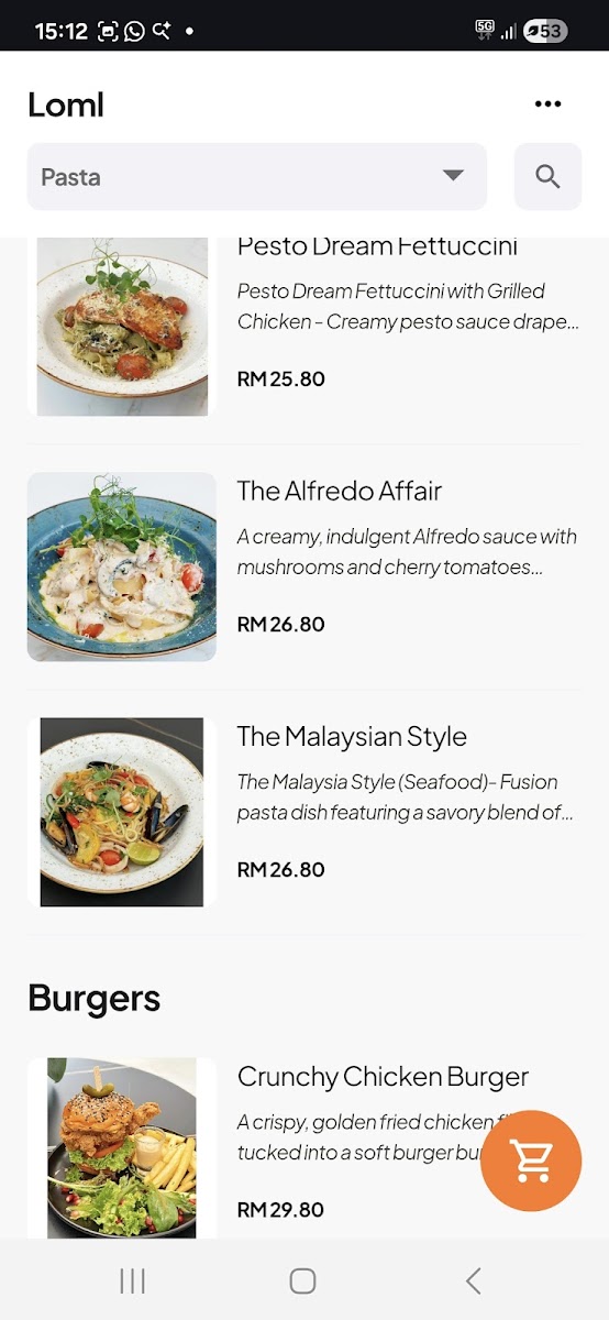 Loml Cafe Photo Menu 3