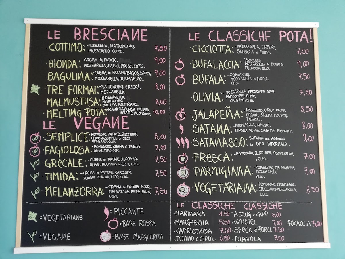 Pota la pizza Calcinato Photo Menu 2