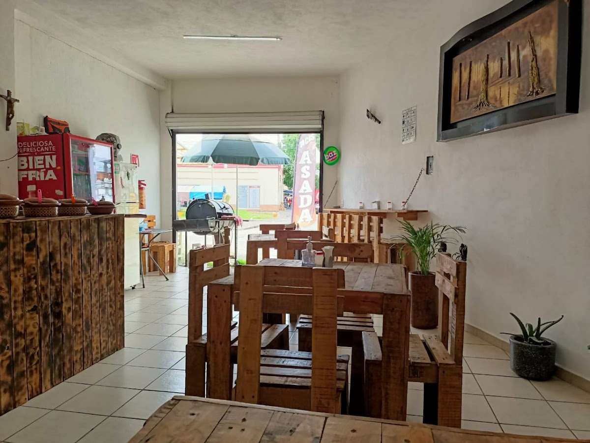 Tacos de asada. El más Carbón