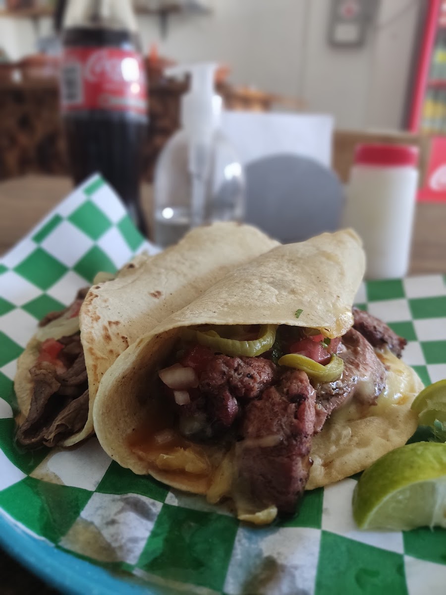 Tacos de asada. El más Carbón Photo 9