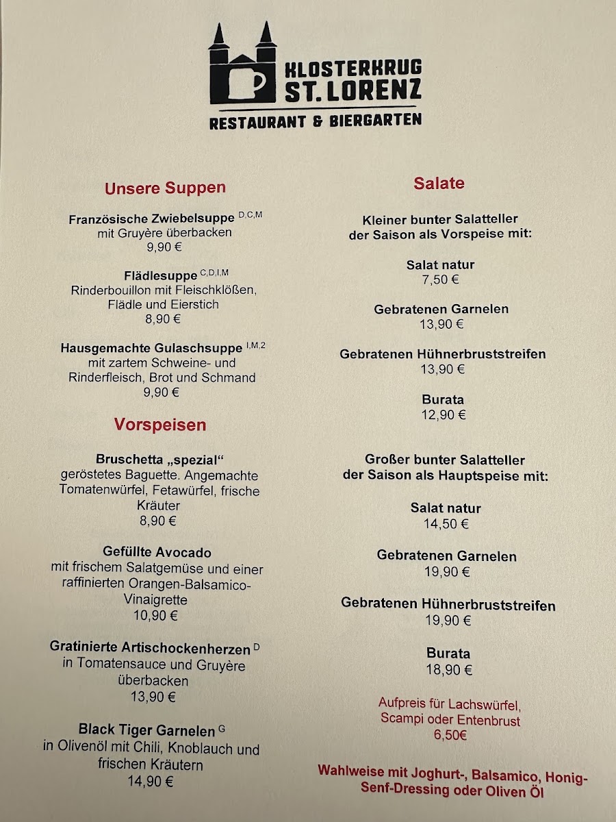 Restaurant Klosterkrug St.Lorenz Photo 4
