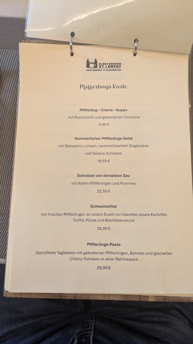 Restaurant Klosterkrug St.Lorenz Photo Menu 8