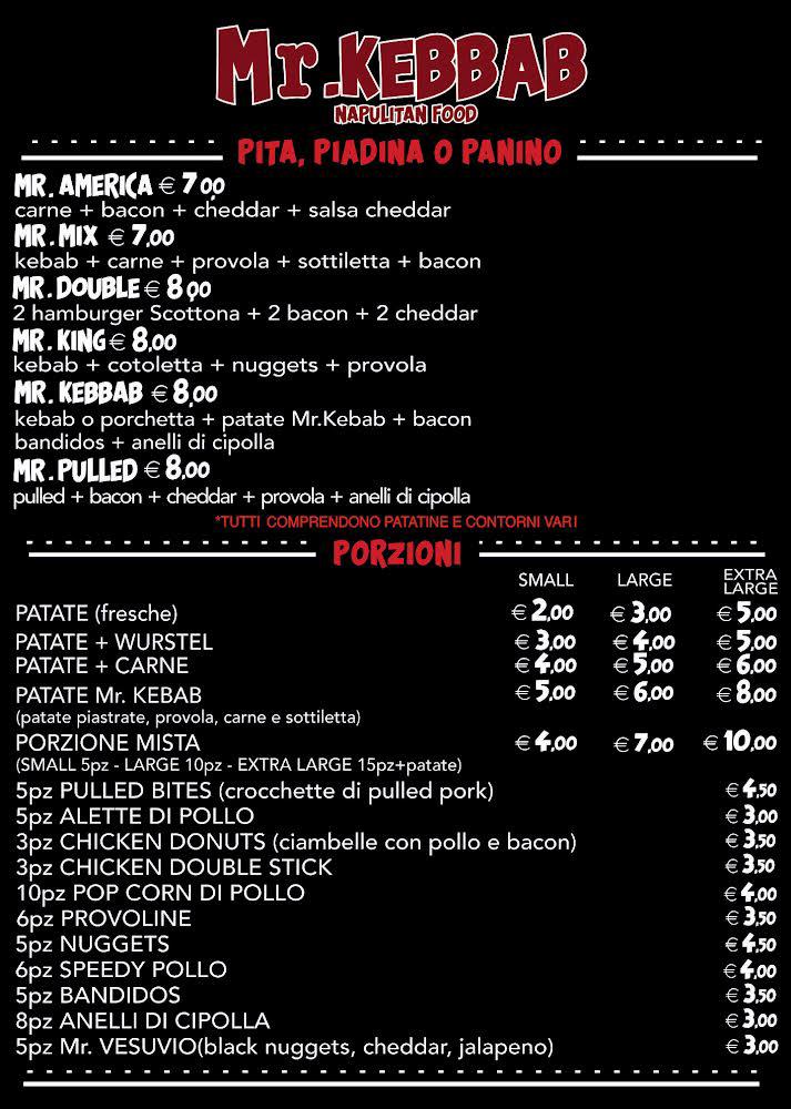Mr Kebbab Napulitan Food Photo Menu 1