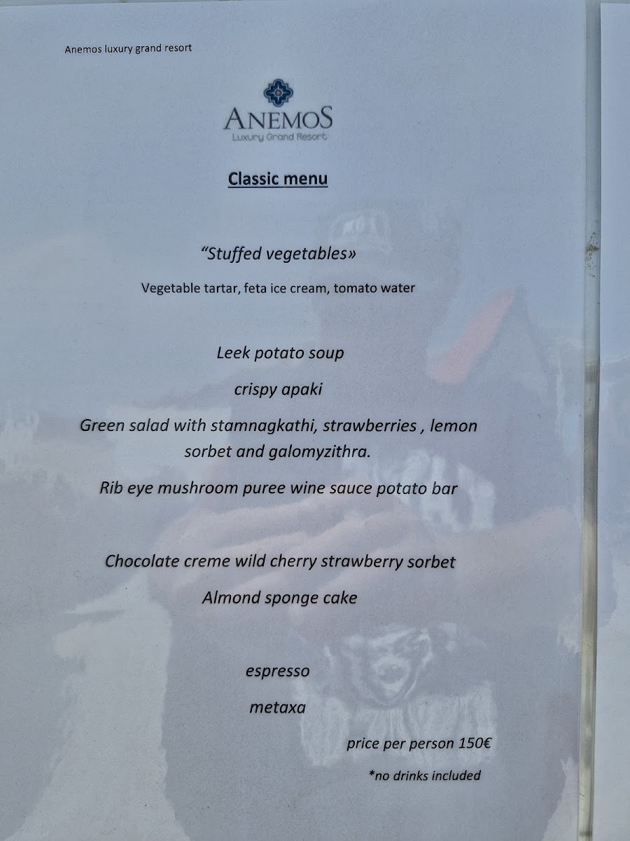 Sirocco Seafood Restaurant Photo Menu 8