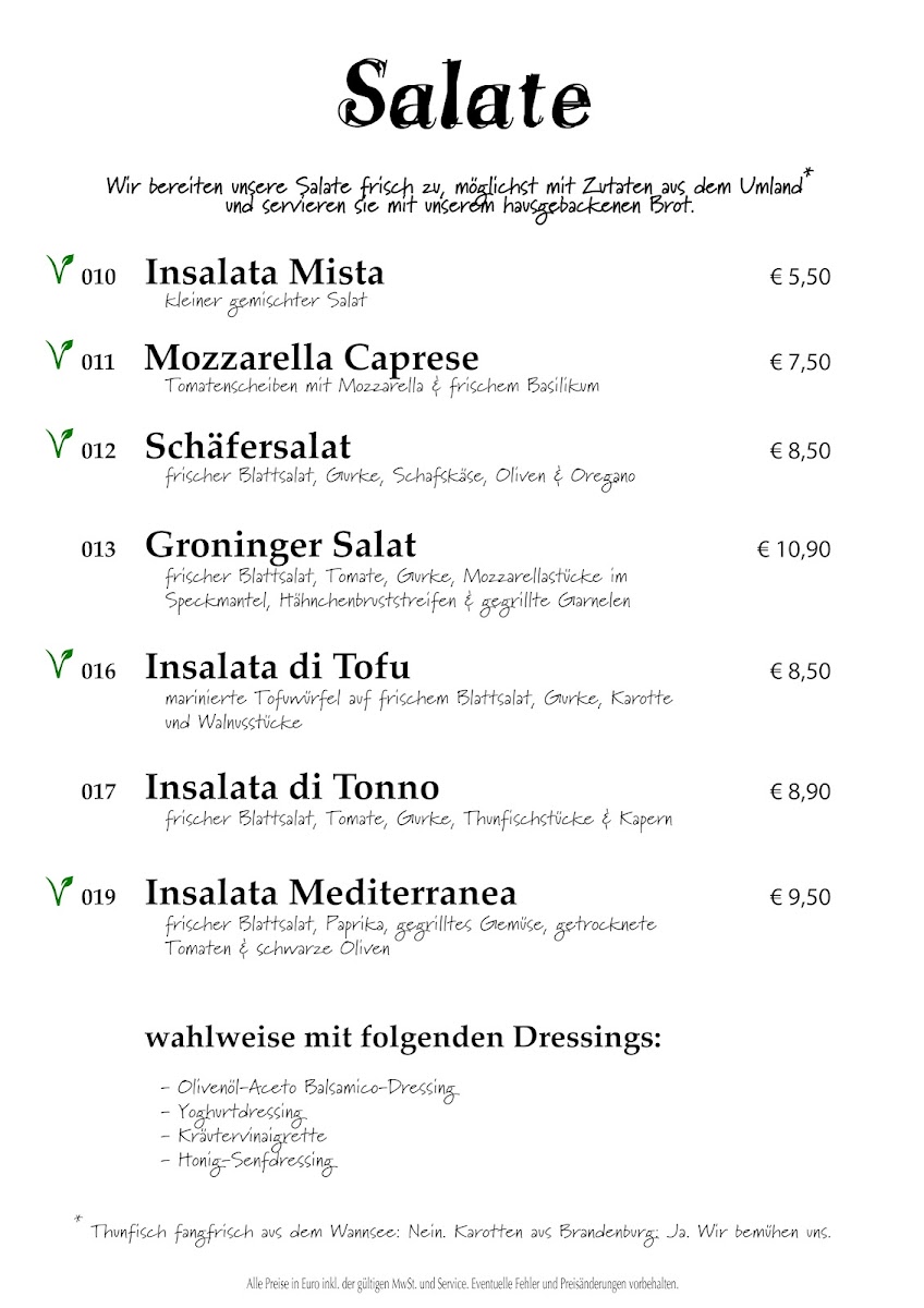 Schäfer - Café Bar Restaurant Photo Menu 1