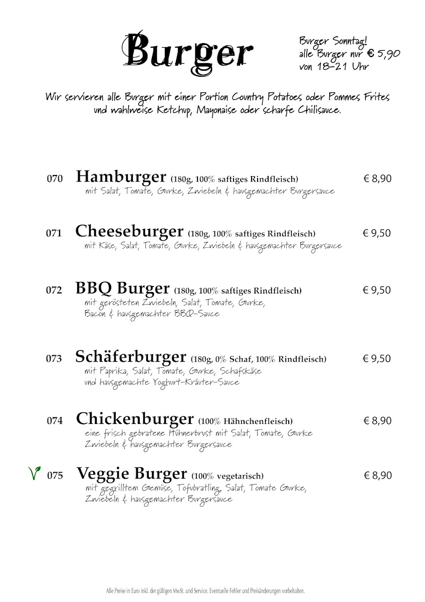 Schäfer - Café Bar Restaurant Photo Menu 4