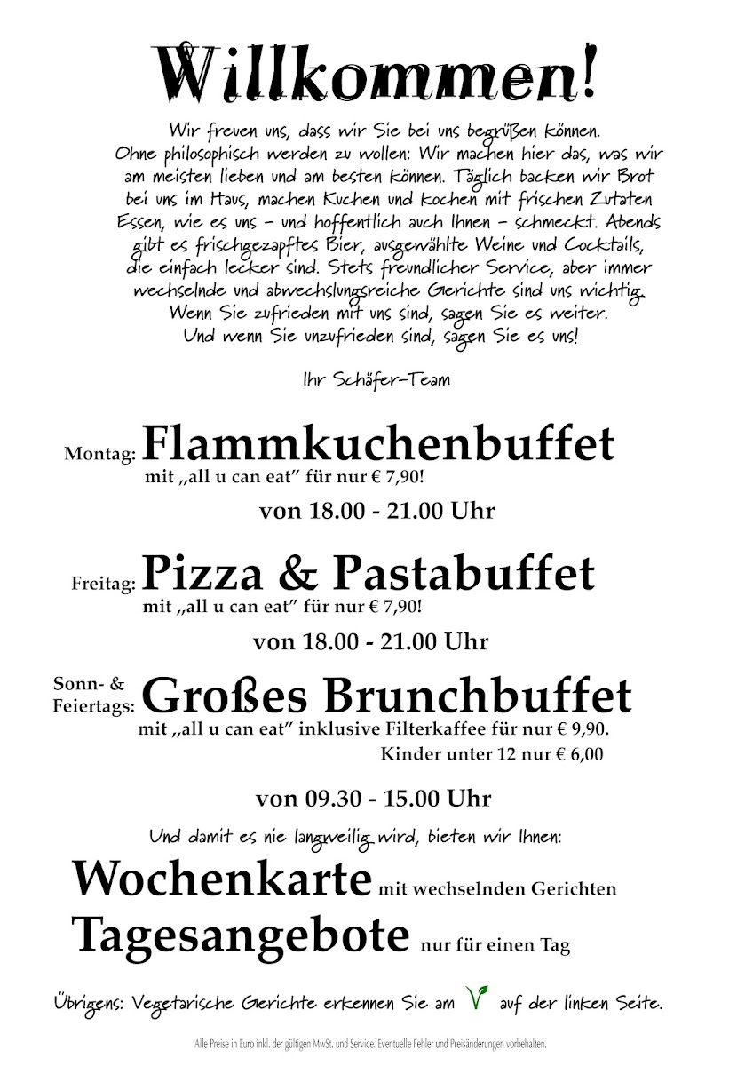 Schäfer - Café Bar Restaurant Photo Menu 8