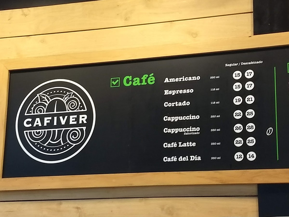 Cafetería CAFIVER Photo Menu 10