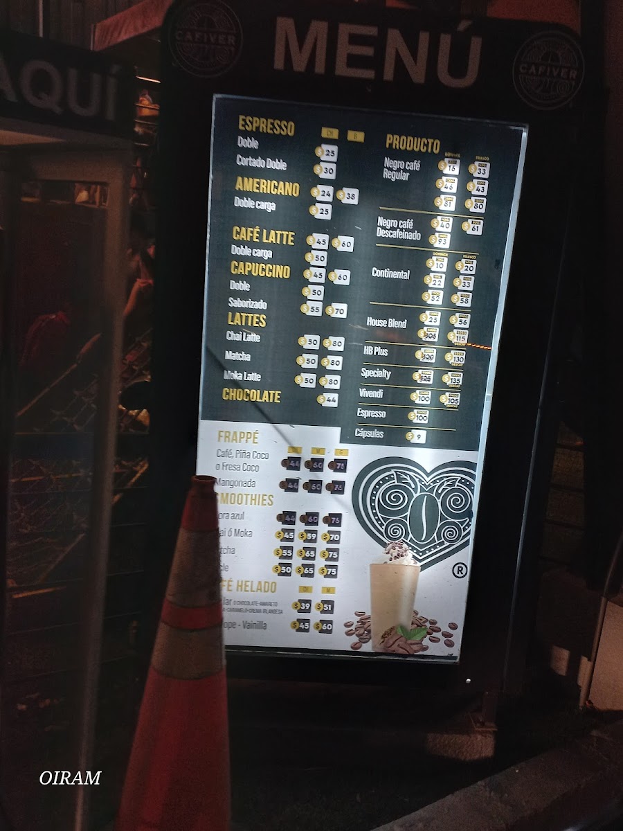 Cafetería CAFIVER Photo Menu 3