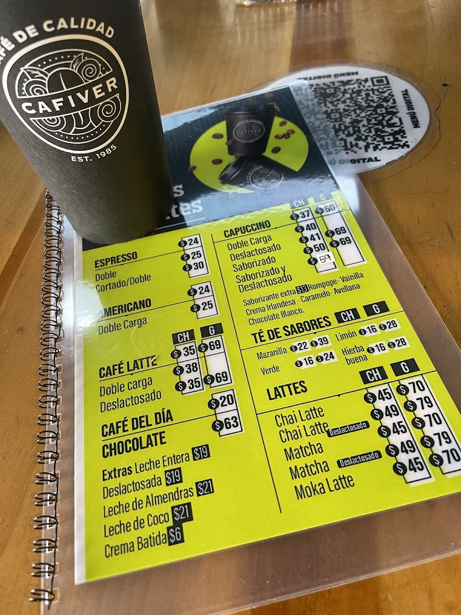 Cafetería CAFIVER Photo Menu 6
