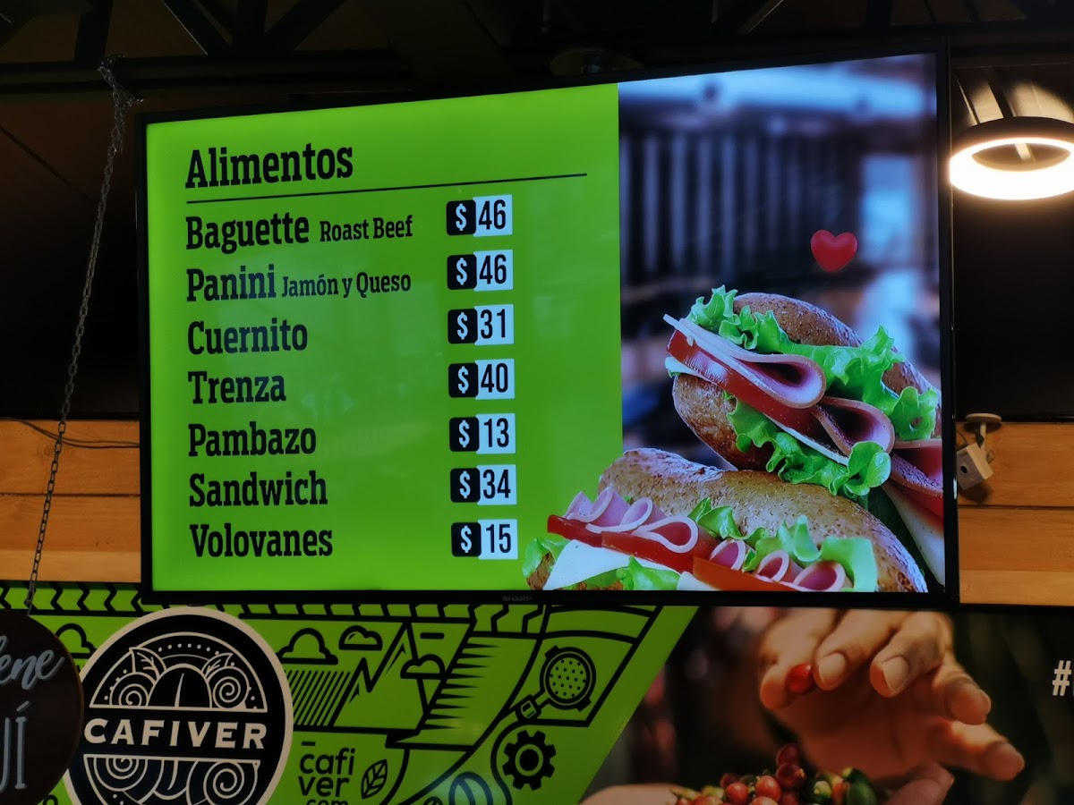 Cafetería CAFIVER Photo Menu 9