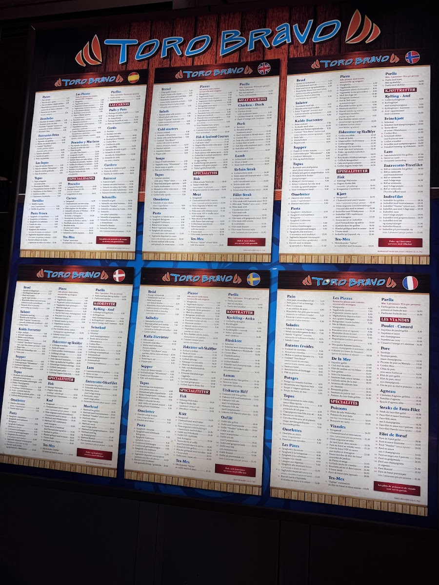 Restaurante Grill Toro Bravo Photo Menu 1