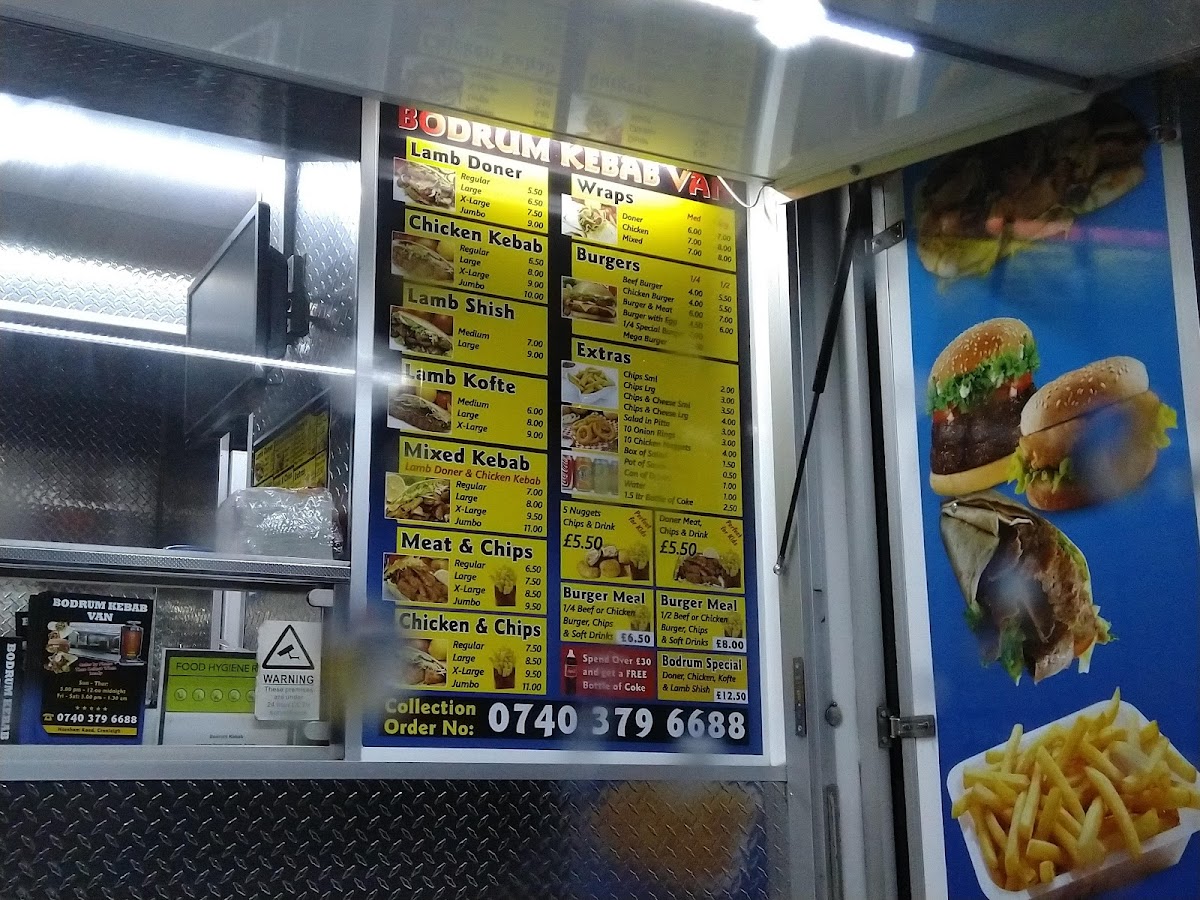 Bodrum Kebab Van Photo Menu 4