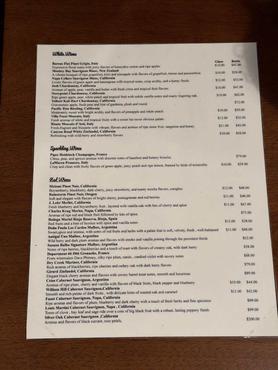 X Brazilian Steakhouse Photo Menu 1