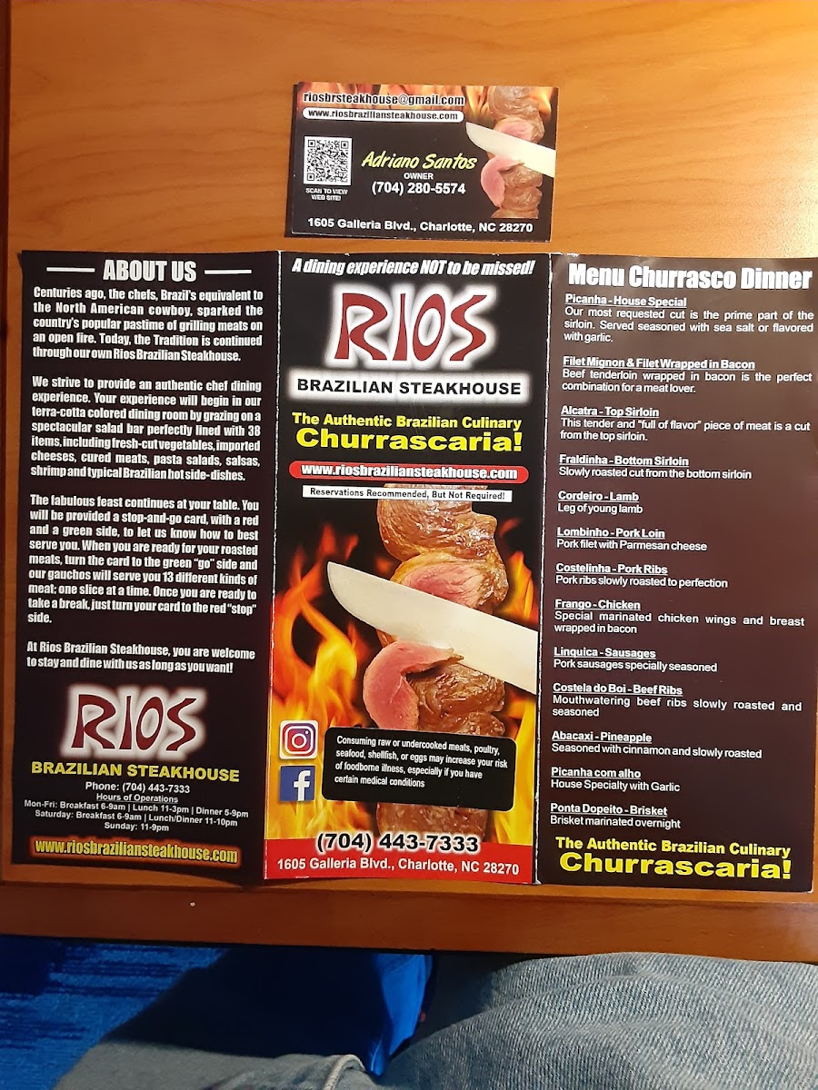 X Brazilian Steakhouse Photo Menu 5