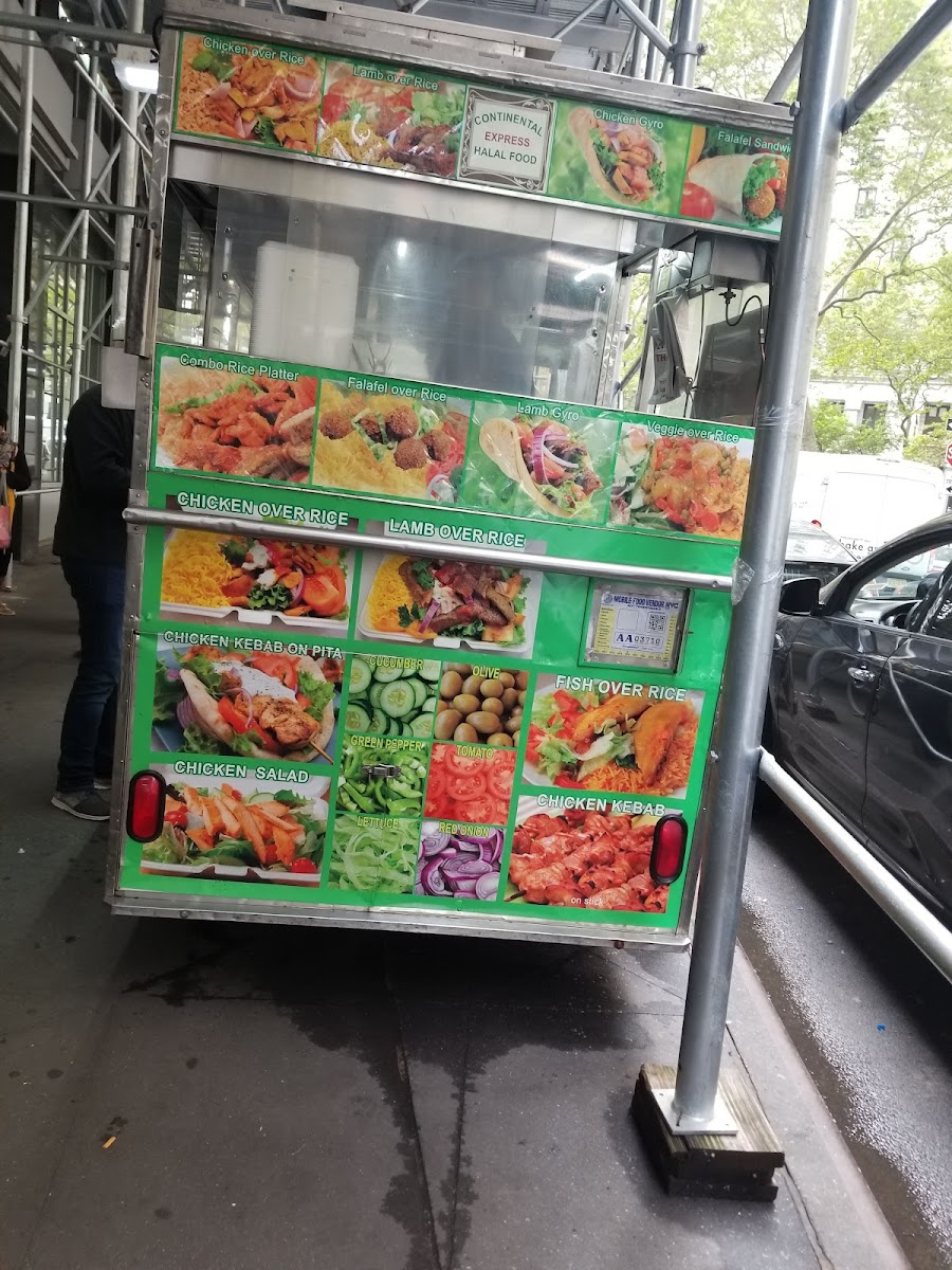 Continental Express Halal Food Photo Menu 3