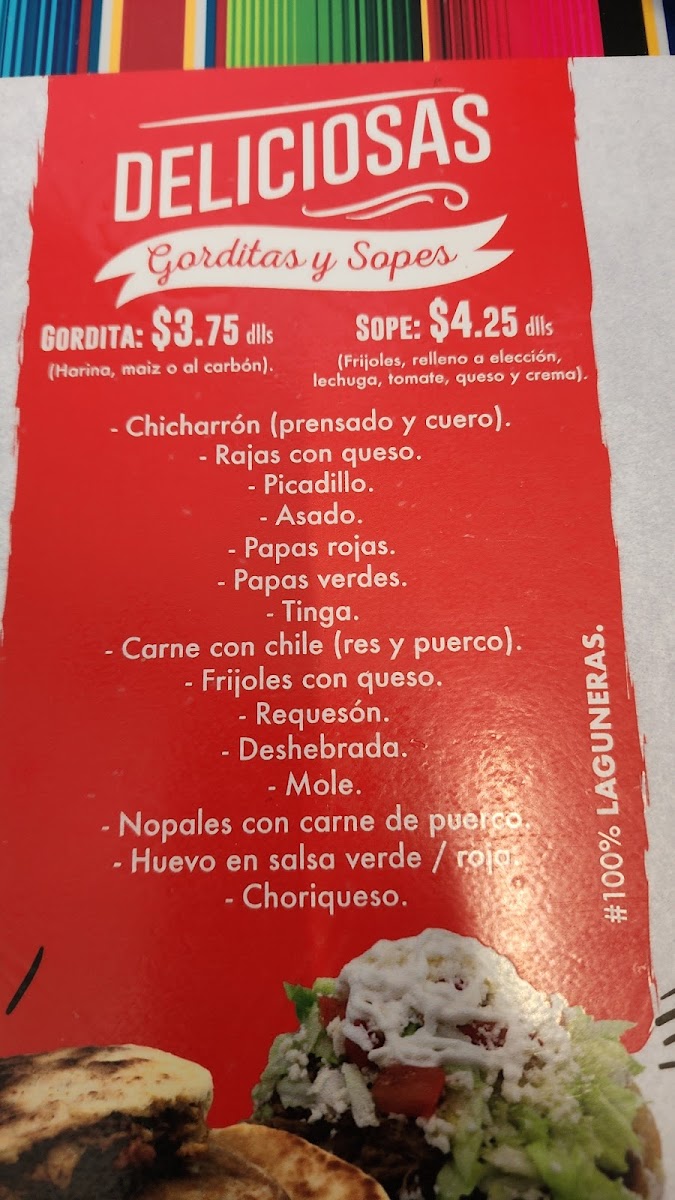 Gorditas mi Torreon #3 Photo Menu 1