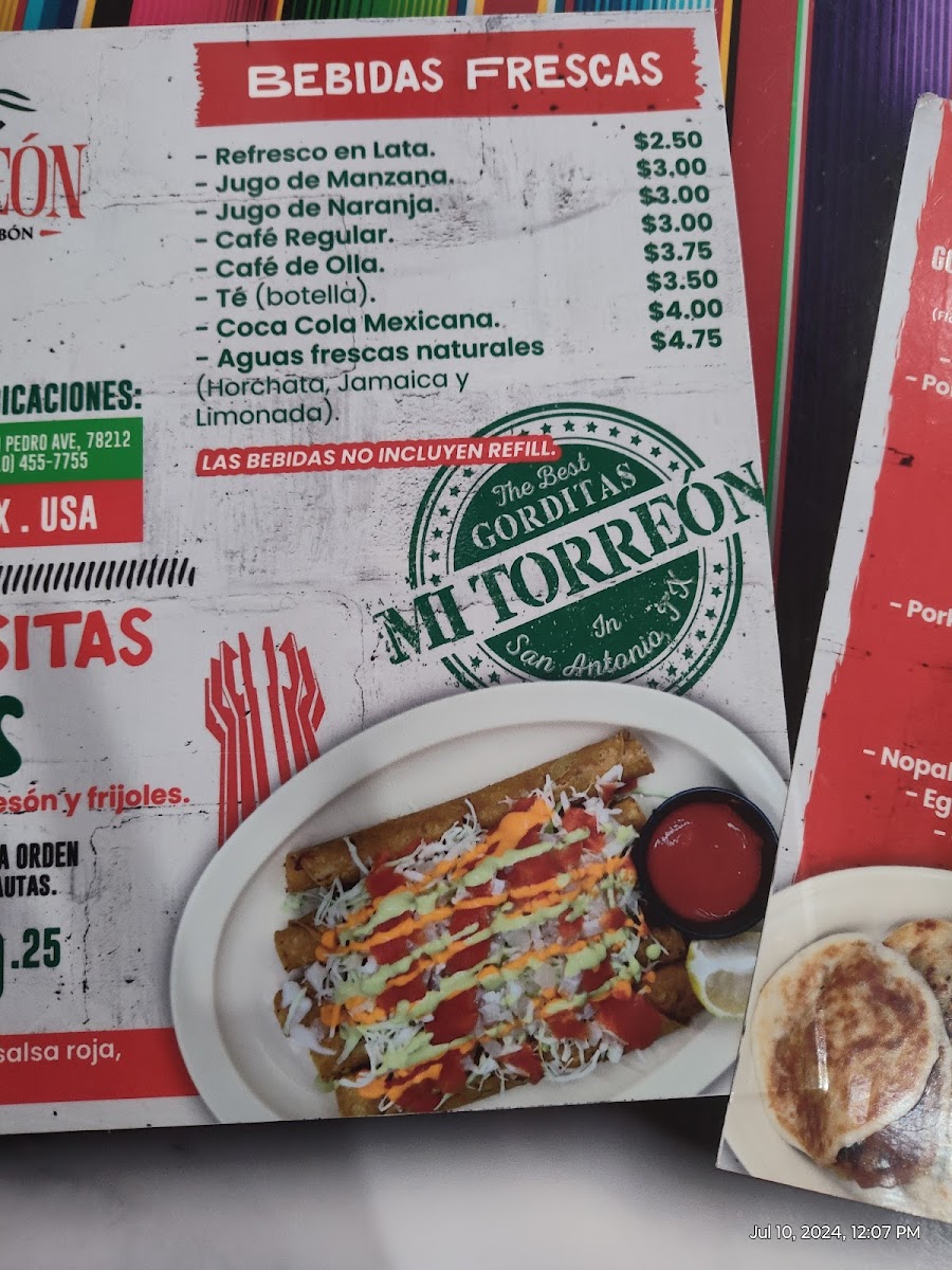 Gorditas mi Torreon #3 Photo Menu 5