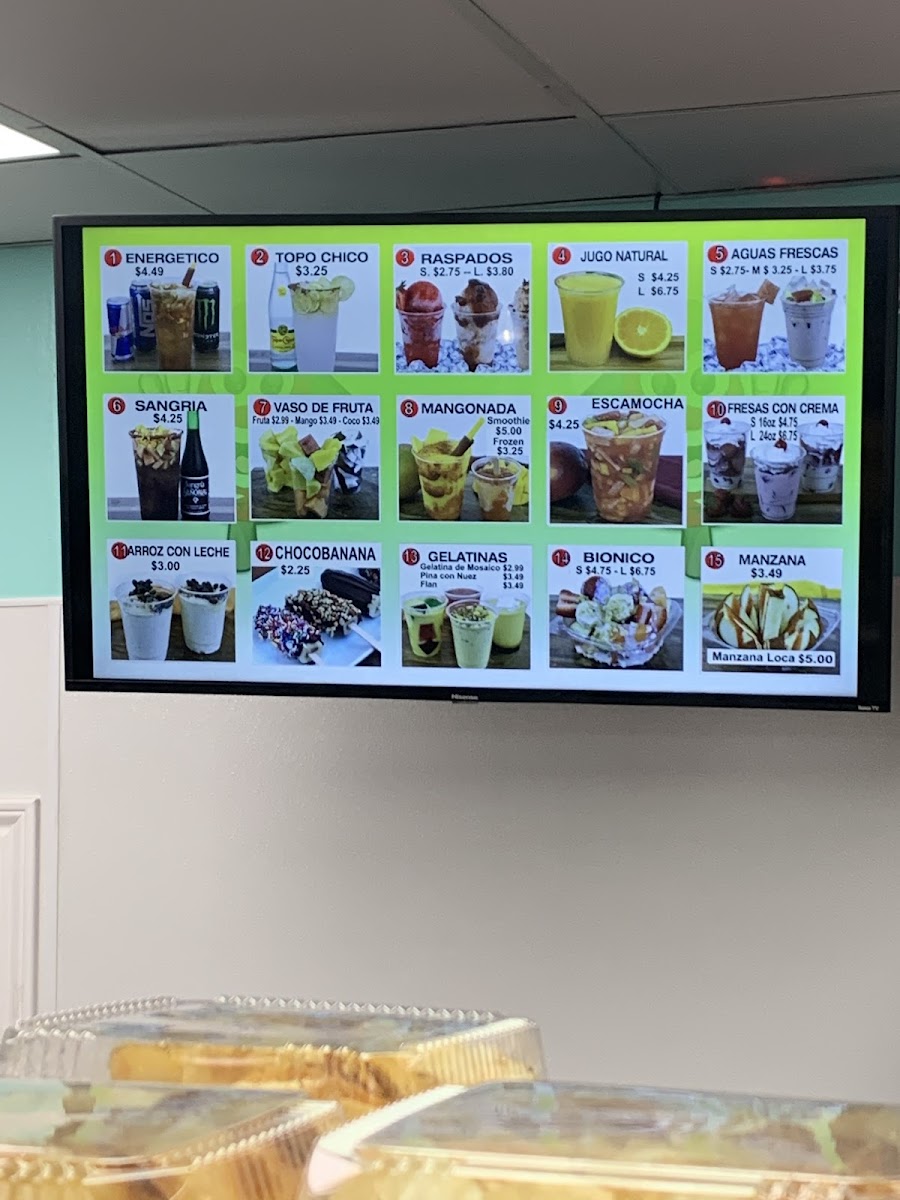La Super Ice Cream Parlor Photo Menu 2