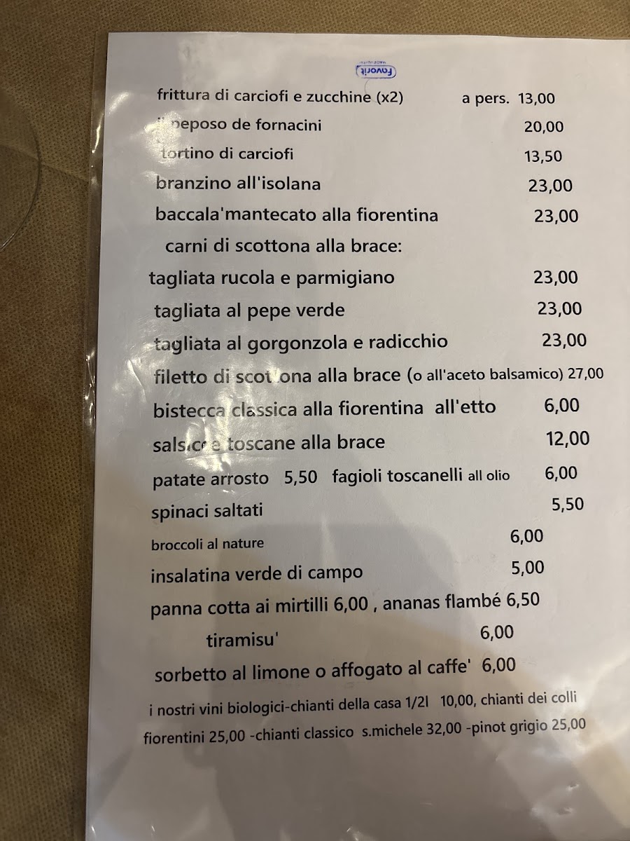 Il Barroccio Antica Osteria Photo Menu 4