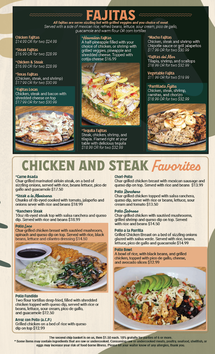 Casa Carrion Photo Menu 2
