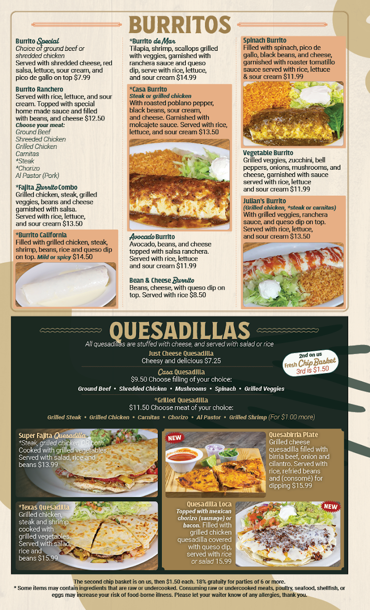 Casa Carrion Photo Menu 5