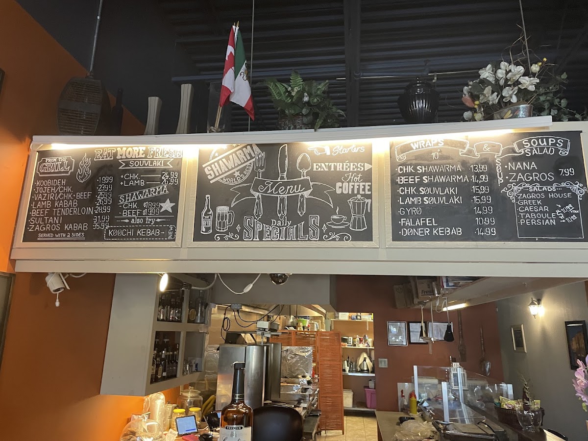 Zagros Kebab House Photo Menu 4