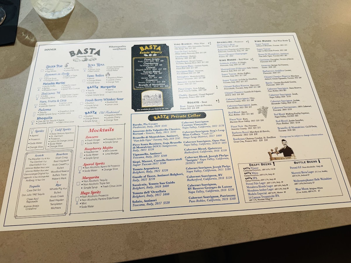 BASTA Photo Menu 2