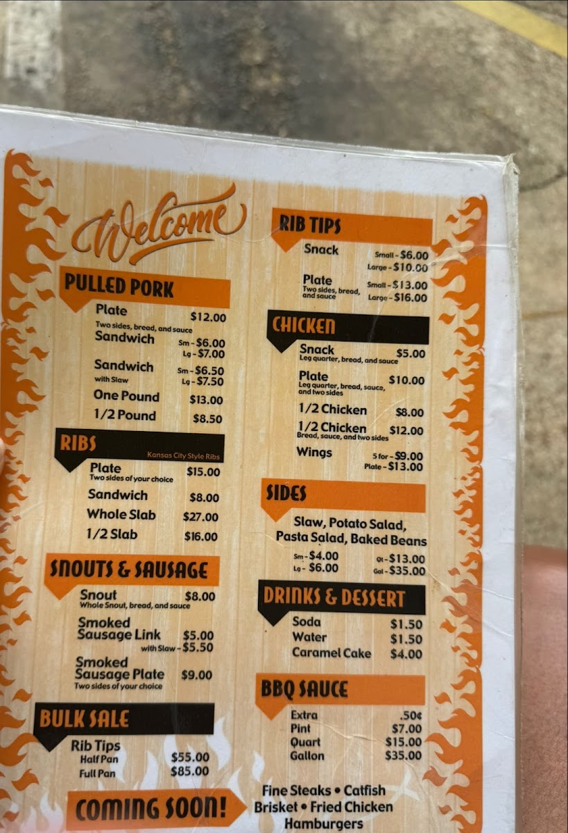 Brother's Keepers Bar- B- Que Photo Menu 2