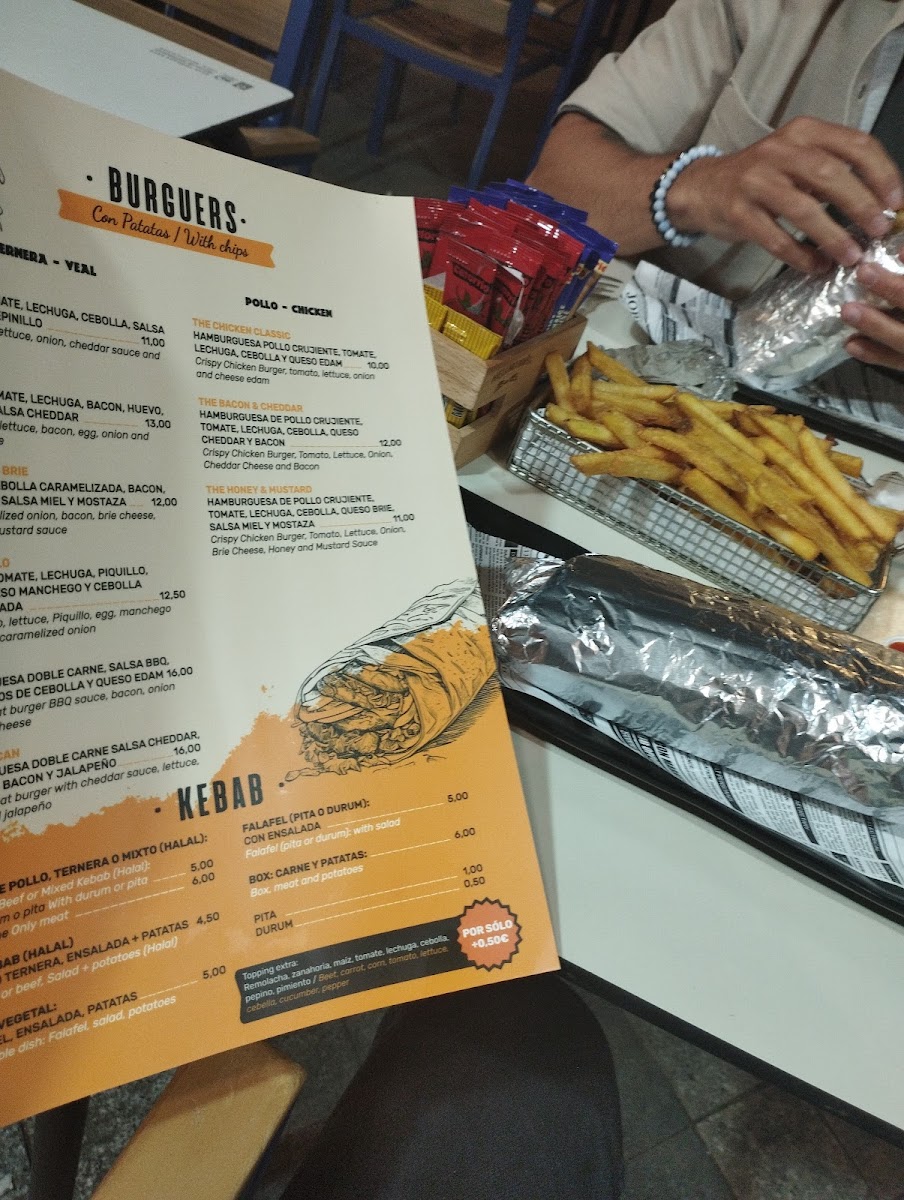 El Patatón Photo Menu 1
