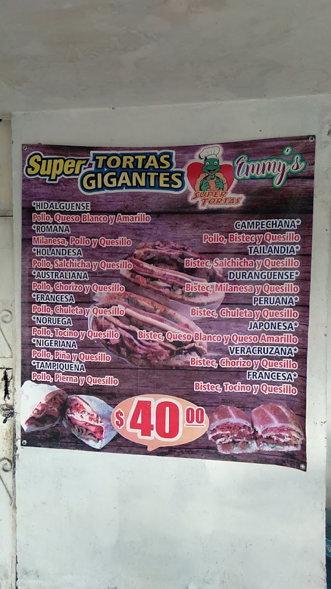 Tortas emmy Photo Menu 1
