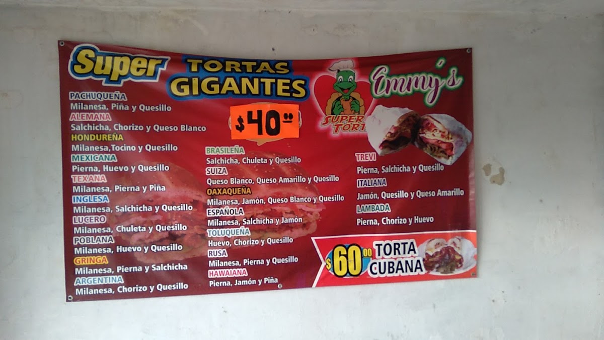 Tortas emmy Photo Menu 3