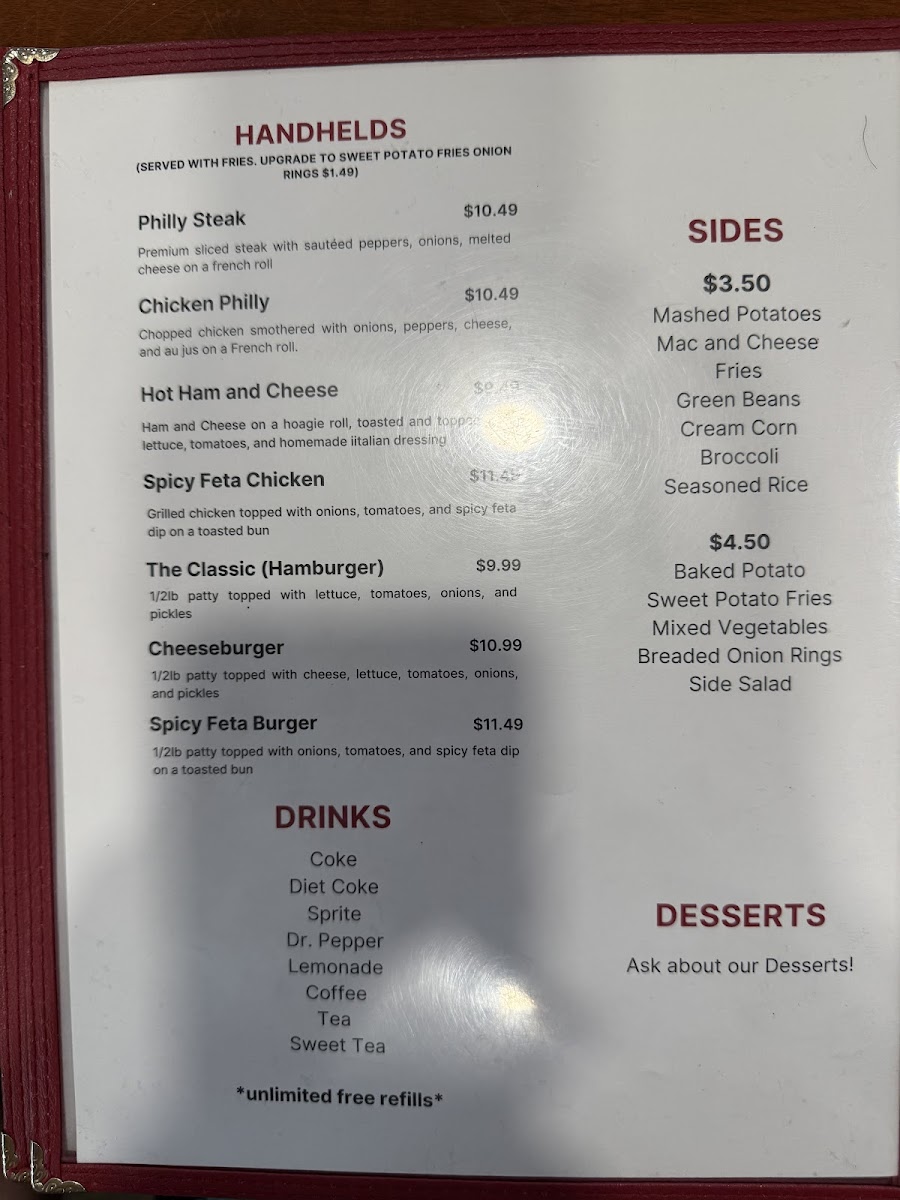 Calhoun Steakhouse Photo Menu 3