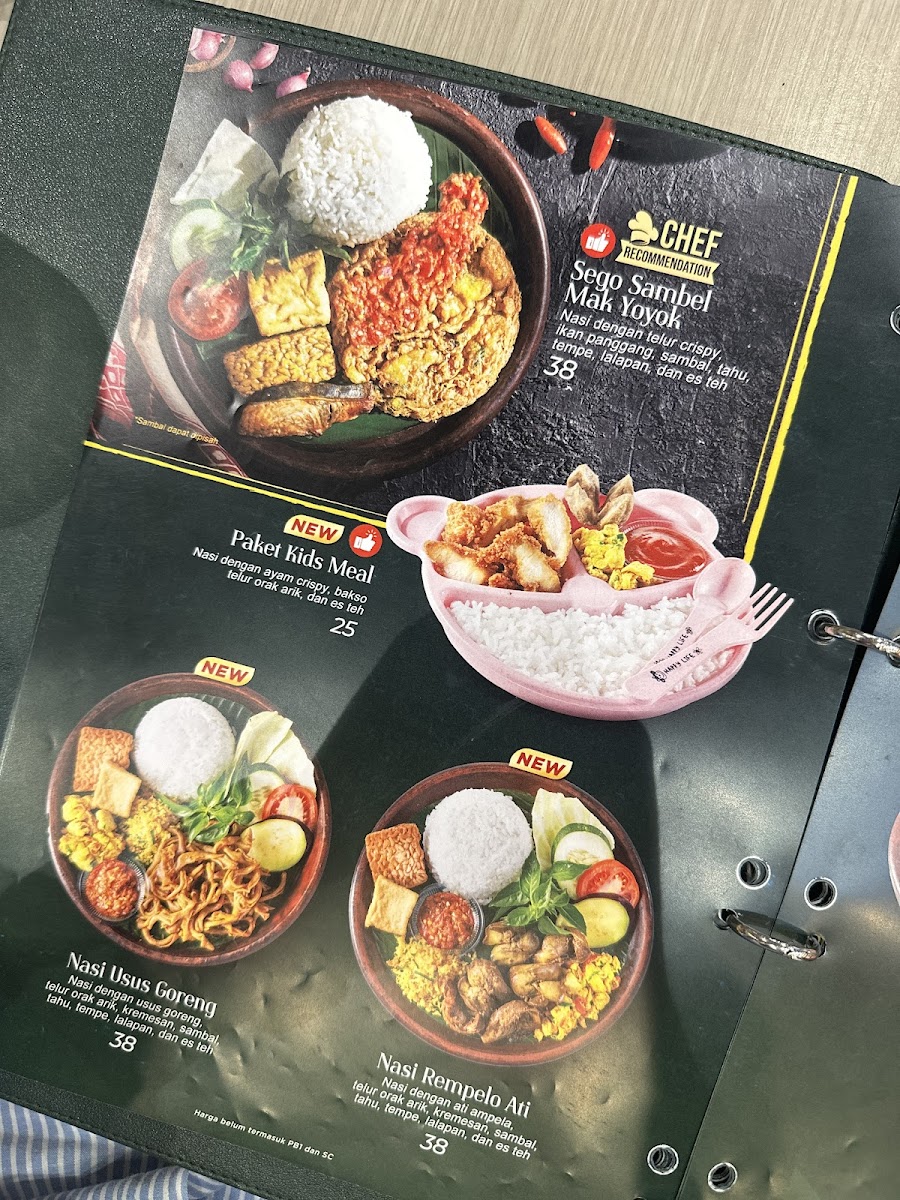 Penyetan Cok - AEON Mall Deltamas Photo Menu 4