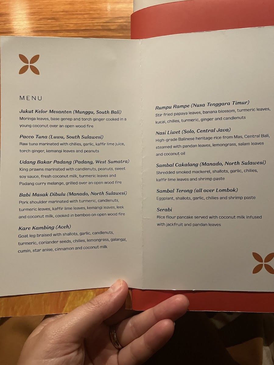 Nusantara by Locavore Group Photo Menu 10
