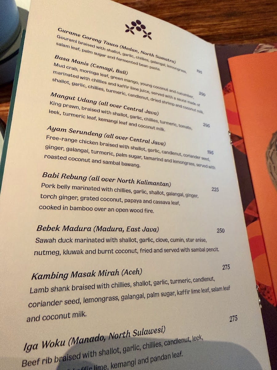 Nusantara by Locavore Group Photo Menu 8