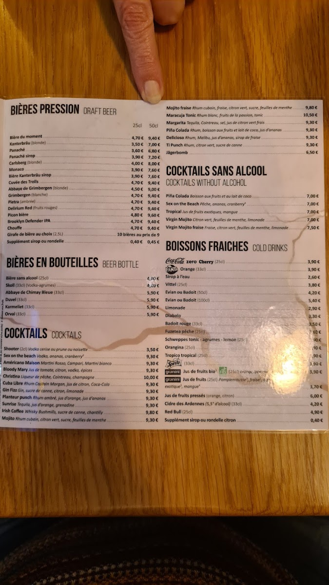 Le Lion Photo Menu 10