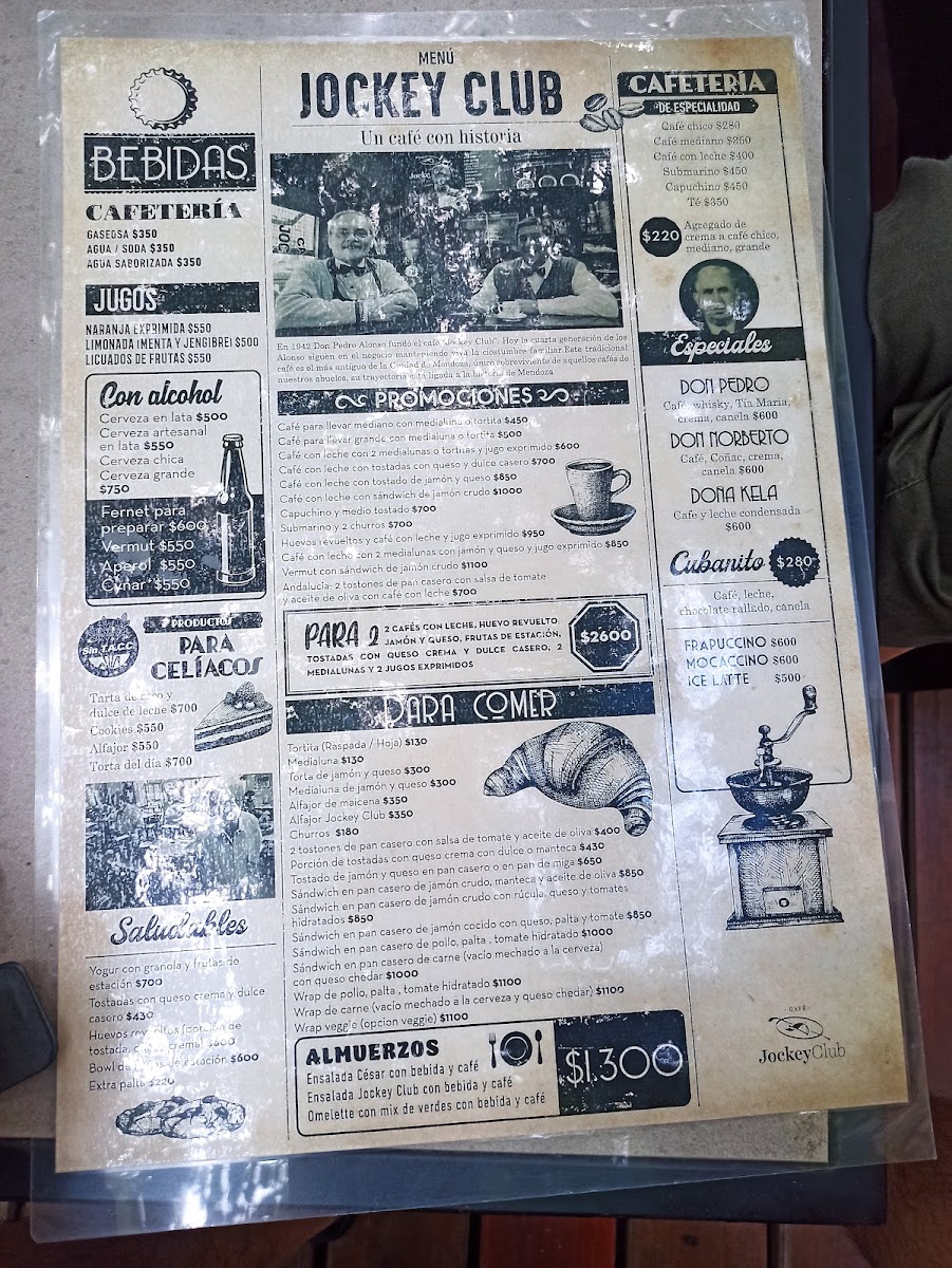 Jockey Club Cafe Photo Menu 5