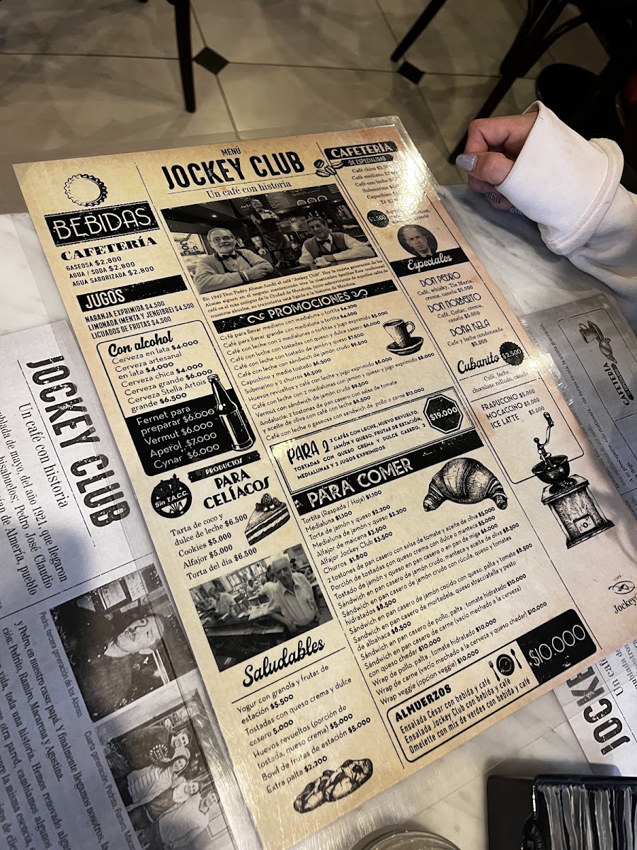 Jockey Club Cafe Photo Menu 6