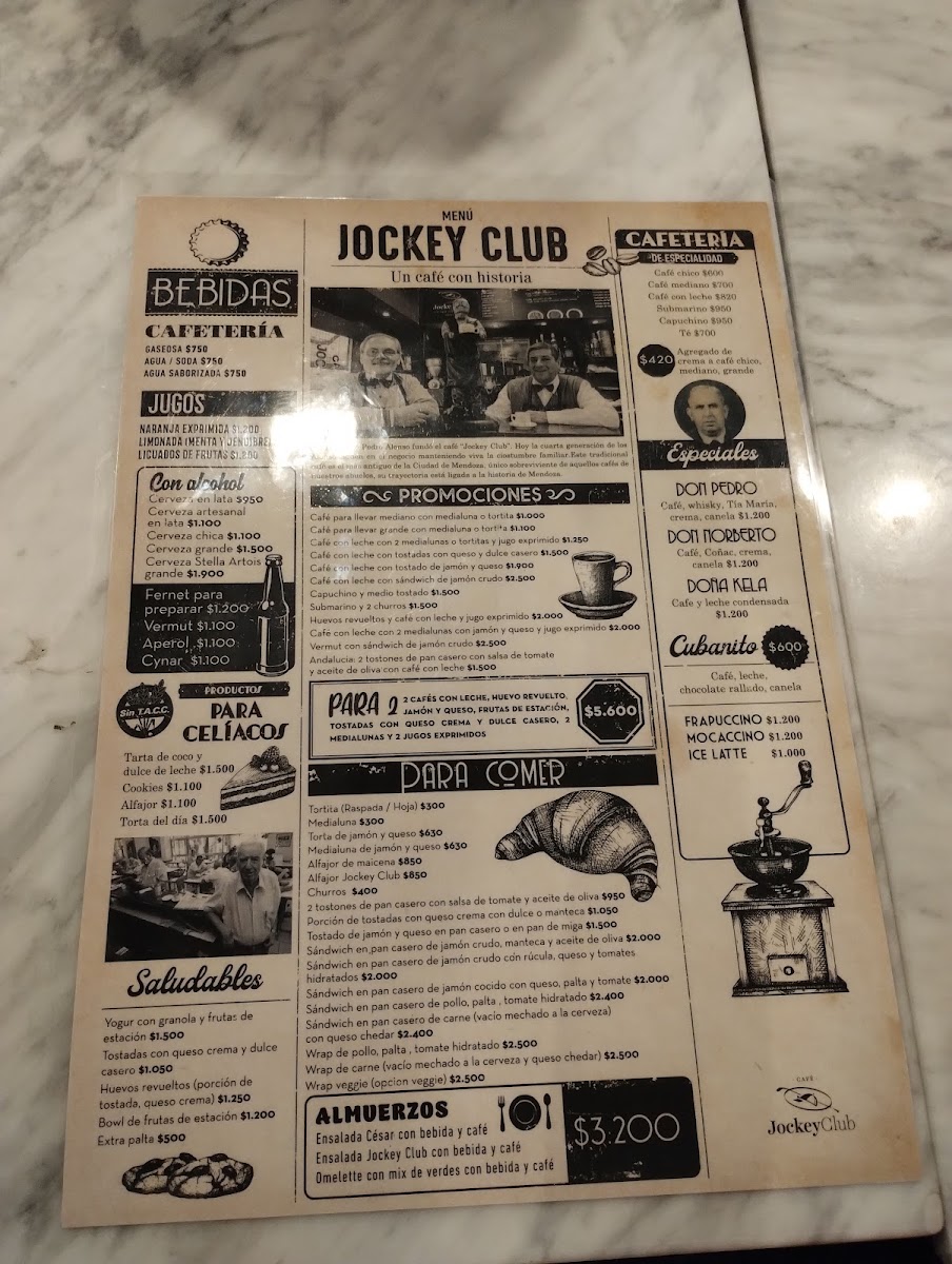 Jockey Club Cafe Photo Menu 9