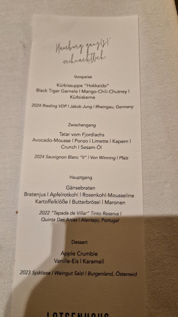 Zum Alten Lotsenhaus Photo Menu 3