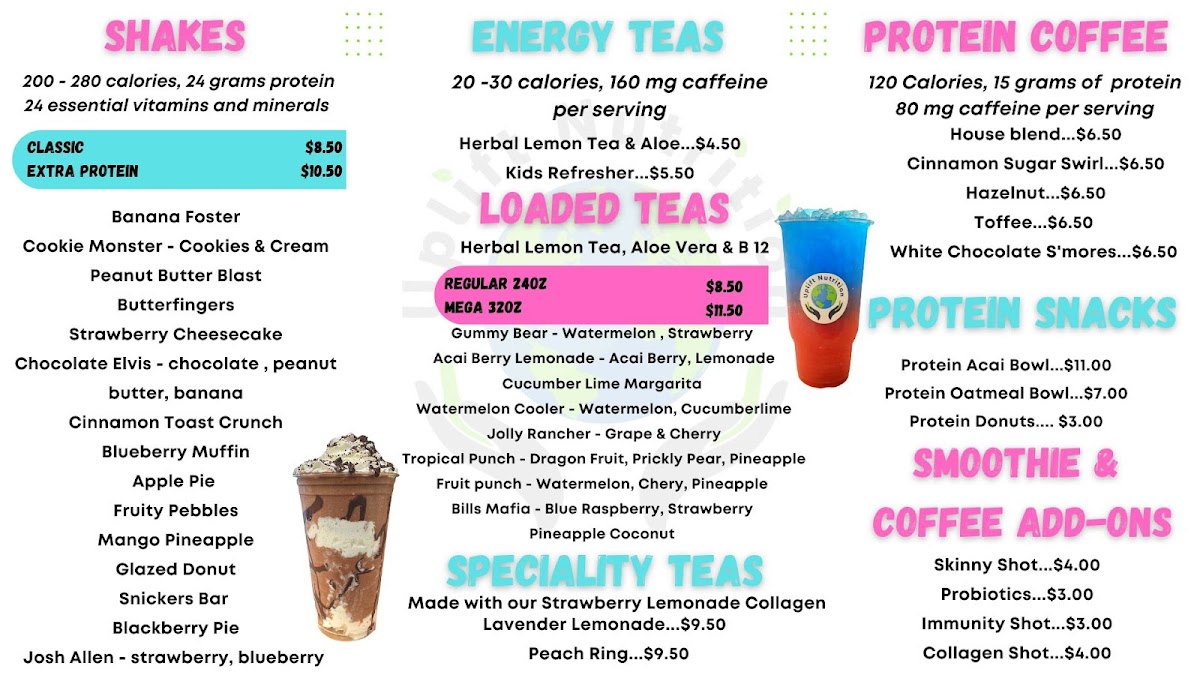 Uplift Nutrition Photo Menu 10