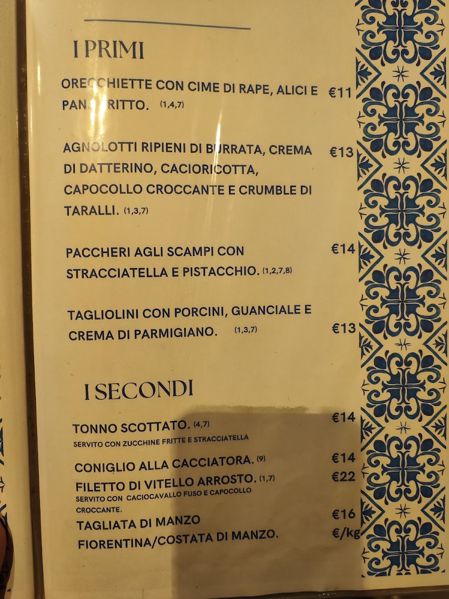 Osteria Popolare Photo Menu 3