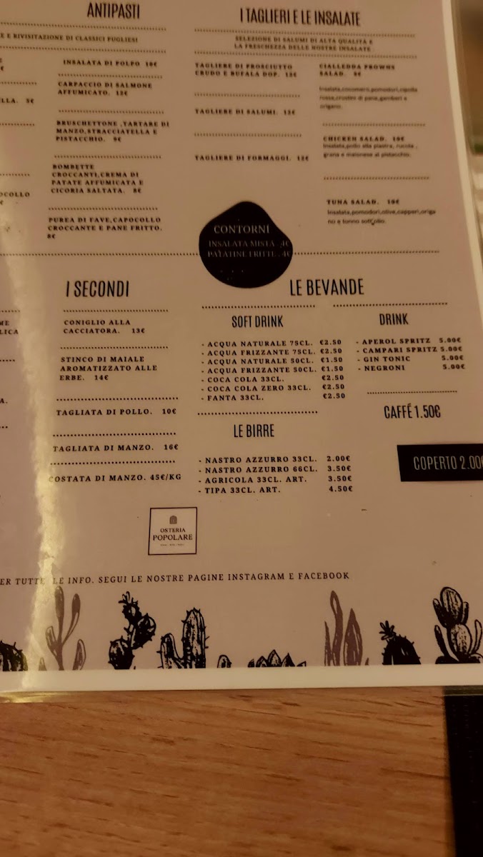 Osteria Popolare Photo Menu 7