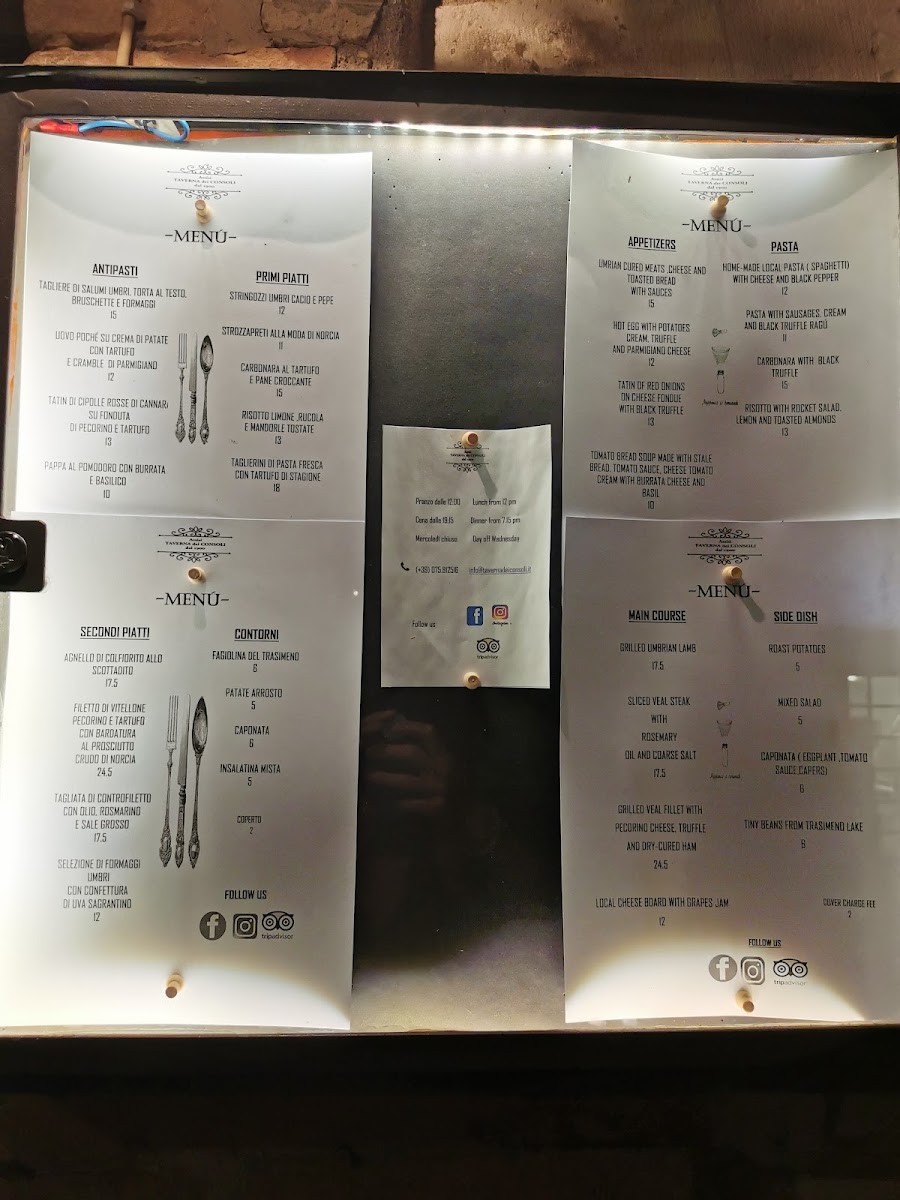 Taverna dei Consoli Photo Menu 10