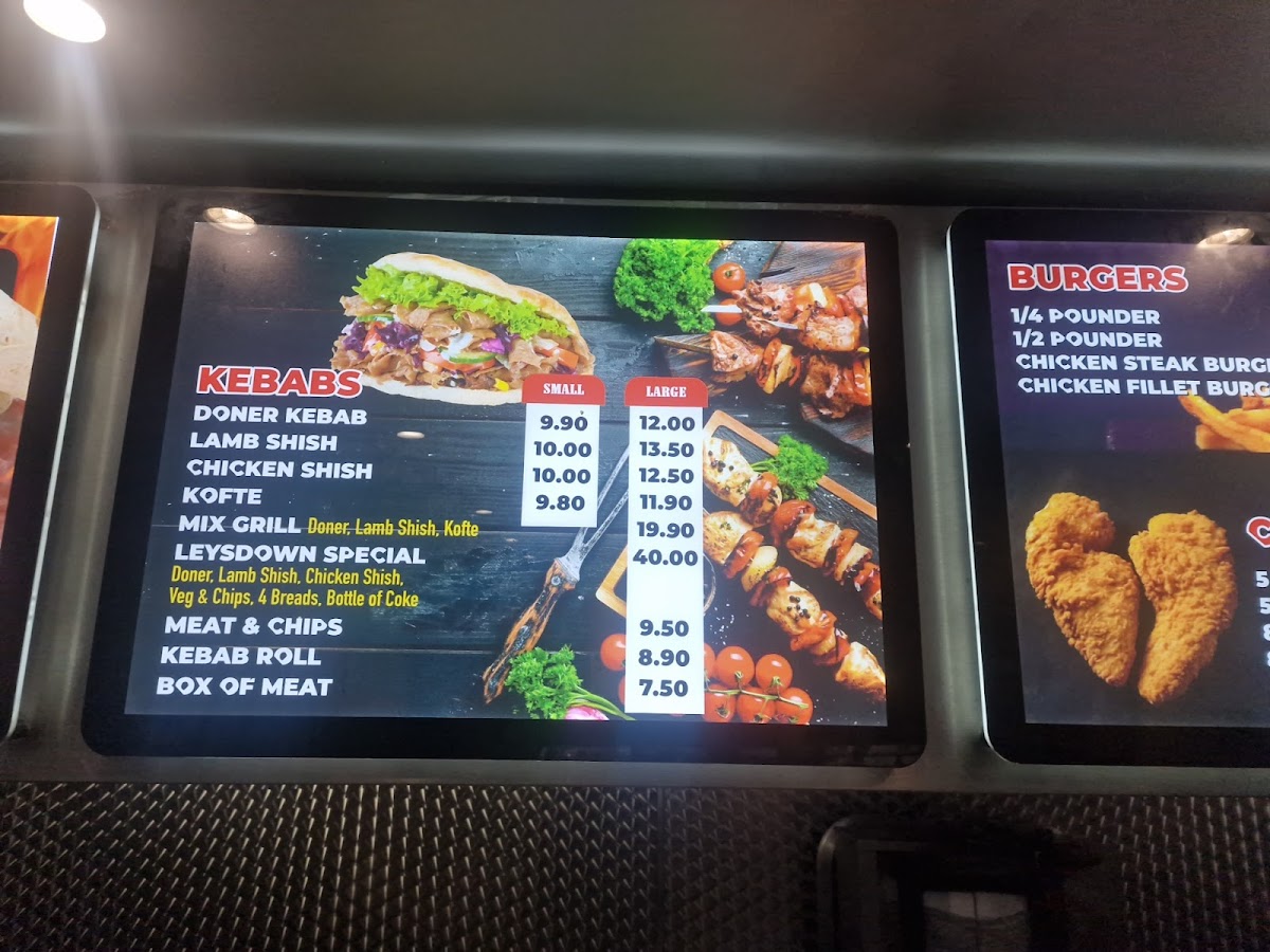 Kebab and pizza ltd Photo Menu 2